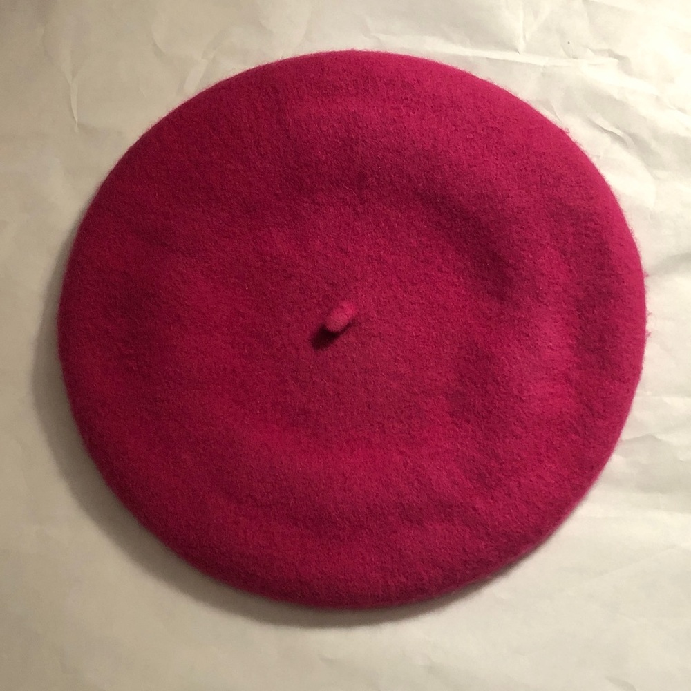 Fuchsia Beret From France